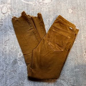 Mother Corduroy Jeans size 28